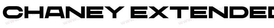 Chaney Extended Normal字体转换